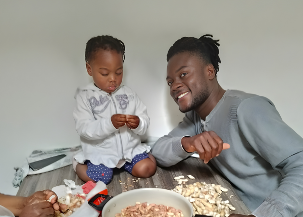 bambino con padre